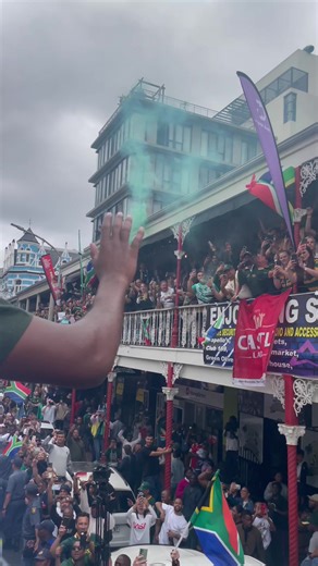 Unbelievable scenes in Cape Town 😭🇿🇦 Springboks | Mayor Geordin Hill-Lewis