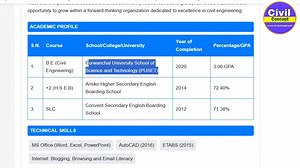CV Generator for Civil Engineers in 1 Click!! | Civil Concept
