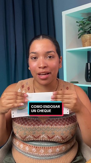Cómo endosar un cheque: Guía completa para adultos | Parte 1