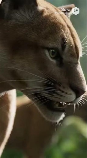 “Claws of Fury: Cougars & Panthers Unite Against Lions!” (Pt 1) #ViralNature #viral #animals