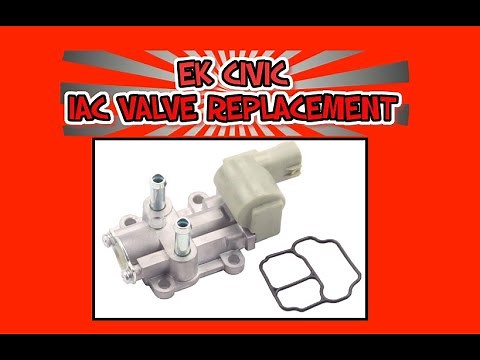 96-2000 Honda Civic IAC Valve Idle Air Control Replacement