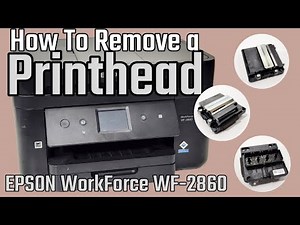 How To Remove EPSON WF-2860 Printhead