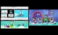 Mix of 2 videos from youtube : Up to faster to Alphablocks & Unikitty