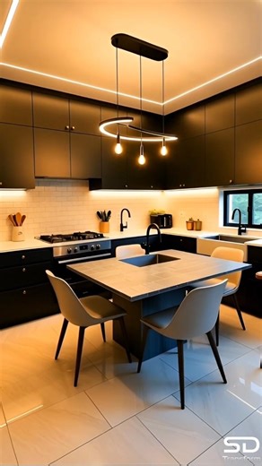 Old Kitchen Transformed into a Modern Masterpiece | Amazing Kitchen Makeover #Shorts