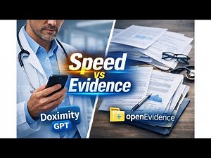 Doximity GPT vs OpenEvidence The Clinical Reality Check