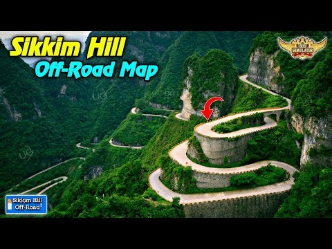 Map Mod Bussid 4.4.1 - New Released Sikkim Hill Off-Road Map Mod For Bus Simulator Indonesia |Bussid