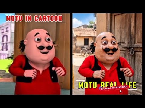 What if Motu Patlu characters existed in real life?