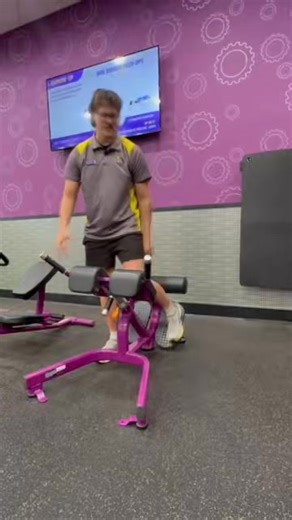 💪 Trainer Tip: Hyperextension (Low Back) Machine 🏋️‍♂️ Strengthen your lower back, glutes, and hamstrings with proper form: 1️⃣ Adjust the Machine: Set the pad so your hips are just above the support, allowing full range of motion. 2️⃣ Position Yourself: Keep your feet secured, core engaged, and back straight. 3️⃣ Lower Slowly: Bend forward at the hips in a controlled motion,don’t arch your back. 4️⃣ Lift with Control: Raise your torso back up by squeezing your glutes and hamstrings. 5️⃣ Repea