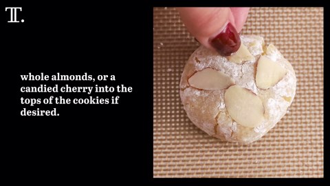 These Sicilian almond cookies are sweet and simple to make