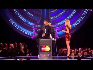 One Direction accepts The Global Success Award - Brit Awards 2014