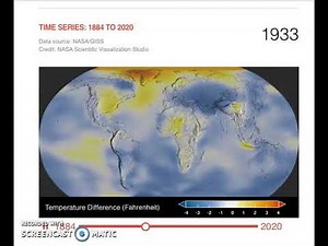 101 Lab Climate Variation 1884 2020 NASA data