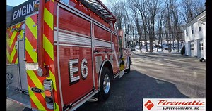 Here is Warren Vol Fire Co.'s new Pierce Saber Pumper. See more of this and other apparatus at: https://firematic.com/truckdeliveries.htm | Firematic