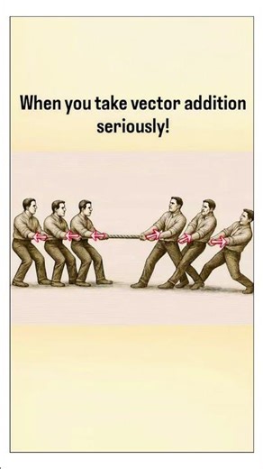 When You Take Vector Addition Too Seriously 😂 | Physics Meme #shorts