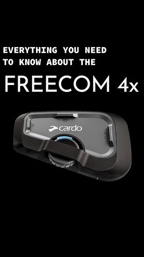 Everything you need to know about the FREECOM 4x #askforcardo #cardofreecom4x #iykyk #helmetlovers #riderlife #intercom #officialvideo #featurevideo
