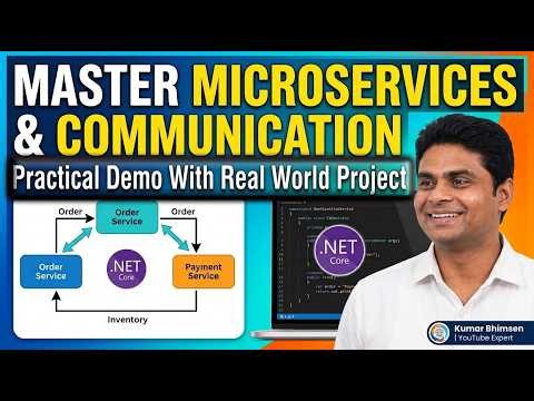 Microservices Practical Demo in ASP.NET Core | Build a Real-Time Project Step by Step