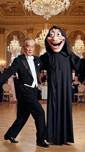 How funny dance with grim reaper #trendingshorts #ghost #grimreaper #usafunnyvideos #usadance