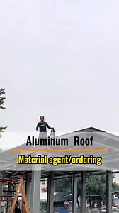 If you haven’t installed it yet, it’s still too late to regret it! #aluminum #aluminumroof #metalroof #roof #installation #housedesign #tiktok #fyp #asphaltshingles | Aluminum Alloy Roof