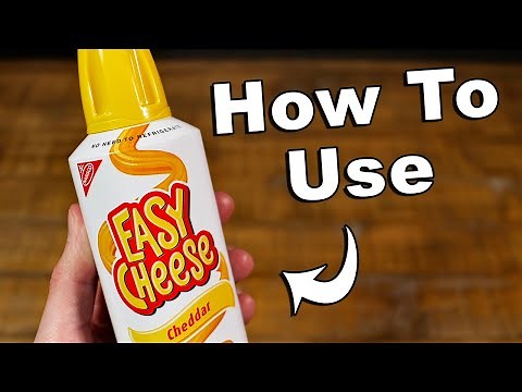 How To Use Easy Cheese