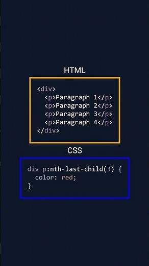 12 nth last child CSS Selector #css #cssselector