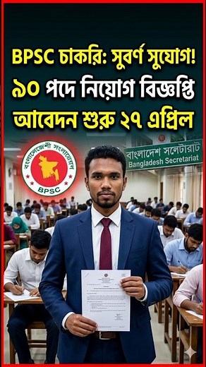 মে ১১ এর পর আর নয় BPSC এ আবেদনের সুযোগ | এখনই যোগ্য হন #ChakriAlert