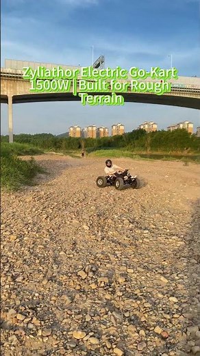 1500W Electric Off-Road Go Kart Review | Worth It? #USA #gokart #Drift #viral #Electric
