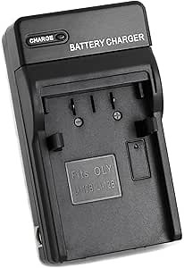 Norifon LI-10B Wall Charger for Olympus Camedia C-470, C-50, C-5000, C-60, C-70, C-7000 Zoom, C-760, C-765, C-770 Ultra Zoom, D-590 Zoom, Camedia X-1, X-2, X-3, X-500 and More with Foldable Plug