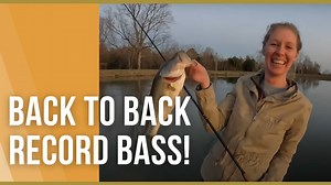 Country Girl Lands Back-to-Back Record Bass Catches