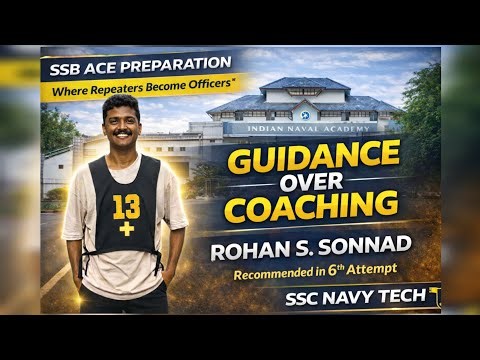 Guidance over Coaching | Rohan's inspiring SSB journey 🔥💯
