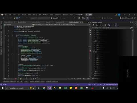 Solar ERP ASP.NET Core 8 Razor Pages |