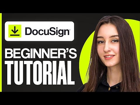 Docusign Tutorial For Beginners 2024 - How To Send & Sign Documents Online