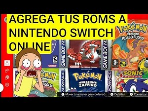 ¡Desbloquea Diversión Infinita! Agrega Tus ROMs Favoritos al Nintendo Switch Online #nintendoswitch