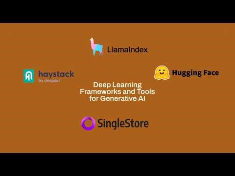 Deep Learning Frameworks and Tools for Generative AI