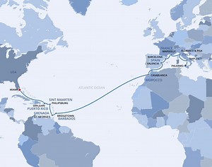 MSC Grand Voyages - MSC Cruises (23 Night Cruise from Palermo to Miami)