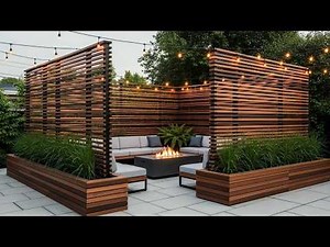 DIY Modernism ✨ 7 Genius Privacy Screens to Transform ANY Backyard! | Easy Stylish Builds