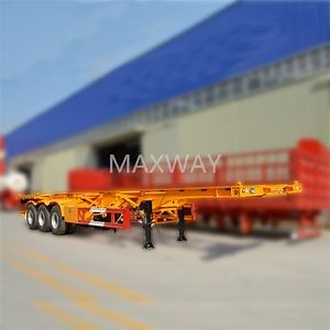 [Hot Item] Bulk Cargo Containers Transport ASME/Emark/Adr Standard Semi Trailer Container Chassis