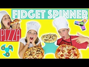 DIY GIANT Fidget Spinner Pizza | Edible Fidget Spinner | Cooking Hack | Kids Cooking and Crafts
