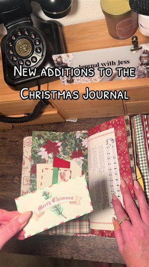 A few new pieces added to the Christmas Journal. Santa’s mailbox, his list and an advent seemed fun to add some surprises too. #creativejournal #junkjournal #handmadejournal #journalideas #scrapbooking