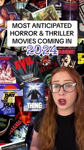 The Most Anticipated Horror & Thriller Movies of 2024 🎥➡️ follow for more movie & tv news and recommendations! #movies #moviestowatch #movienews #horror #horrortok #movierecs #2024 #comingsoon #scary #creepy