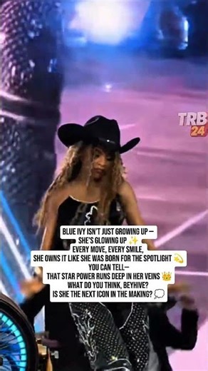 BLUE IVY: She’s glowing brighter every day ✨👑 #blueivy #beyonce #shorts #cowboycarter #usa