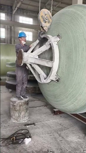 Internal Joint Lamination for FRP Storage Tanks – Flange Integration