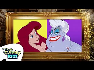 Ariel vs. Ursula | The Little Mermaid🧜‍♀️ | Great Hall of Rivals 😈✨ | @disneykids - Videos For Kids