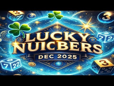 Today's Lucky Numbers 👈