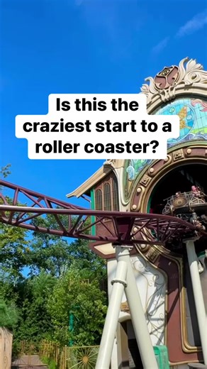 In The Loop | Theme Park & Travel Content on Instagram: "Most roller coasters don’t get crazy until after a big first drop. This coaster in Belgium starts with an inversion while spinning right as it departs the station. Ride to Happiness at the Belgium theme park Plopsaland. #rollercoaster #themepark #travel"