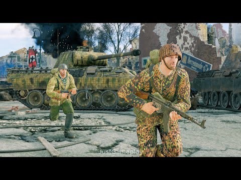 Enlisted Gameplay: Wehrmacht - Wilhelmstrasse - Battle of Berlin | No Commentary