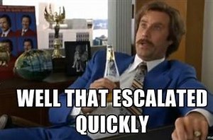 Breaking! Advice for TV news reporters on how to sound dramatic and urgent