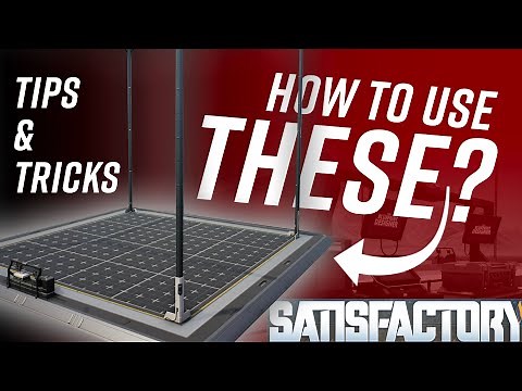 How to use BluePrints in Satisfactory