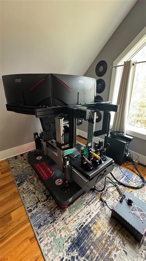 Boundless Racing on Instagram: "Our Clubsport Turnkey… A unique take on racing simulators for the dedicated motorsports enthusiasts. 6 DoF @vero_motion Legend, integrated triple 32” monitors, and the typical high quality sim racing equipment we provide (direct drive base, load cell pedals, active pedals, high-end PC, etc). The ideology behind this setup is to have a focus on the motion while remaining immersive. We of course make the 6 DoF systems with triple 45” or 55” monitors, but noticed the