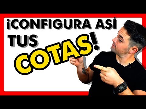 Configura COTAS en AutoCAD como un Profesional