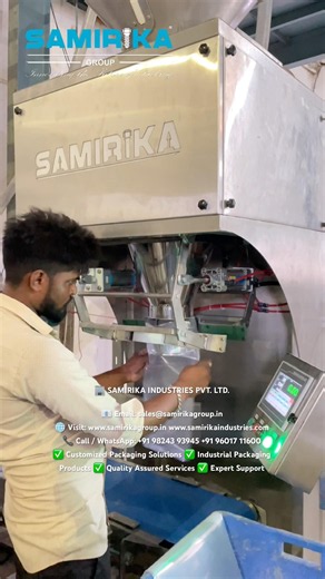 “Still packing chemical powder manually? Watch this precision in action!” Powder Packing Machine