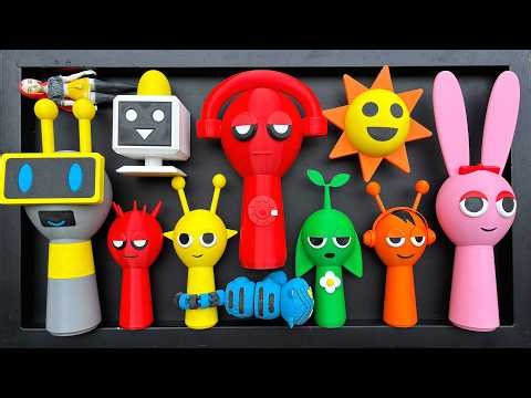 Sprunki Incredibox Mod – All Characters Full Mix |Simon, Raddy, Pinki, Oren, Clukr, Sprunki Tele 002